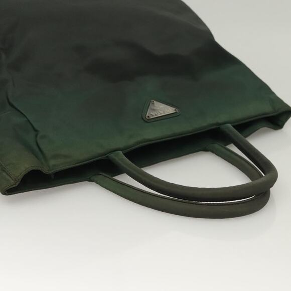 PRADA Tote Bag Nylon Green - Picture 6 of 9